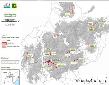 White Mountain National Forest announces Area Closures in Advance of Tropical Storm Henri - InDepthNH.org