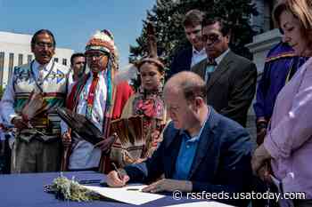 'Far too late': Colorado governor rescinds 1864 order to kill Native Americans