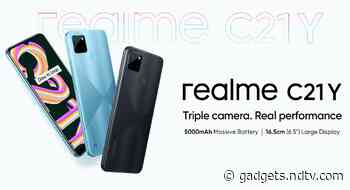 Realme C21Y Launch in India Set for Today: Expected Price, Specifications
