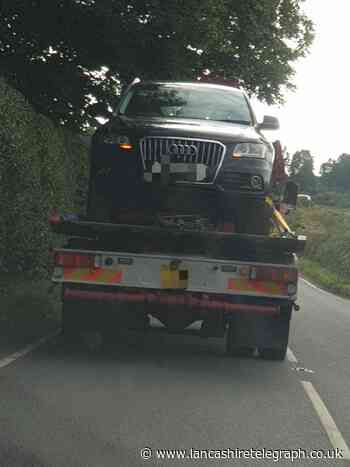 Audi stolen from Accrington found dumped in pub car park in Blackpool