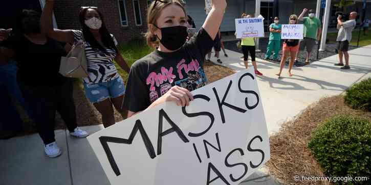 The Biden administration could launch civil-rights investigations into states banning mask mandates, secretary of education says