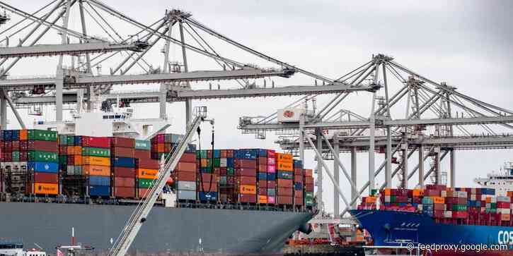 Northeastern US ports shut down ahead of Tropical Storm Henri's arrival, threatening to further snarl shipping supply chains