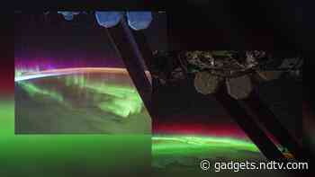 ESA Shares Stunning Photos of Aurora Lights Taken From International Space Station