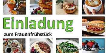 Evangelisch-Freikirchliche Gemeinde Bad Belzig lädt zum Frauenfrühstück in Brück - Märkische Allgemeine Zeitung