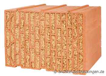 Ziegel-Holz-Hybrid-Bauweise mit holzfasergefüllten „Unipor Silvacor“-Mauerziegeln