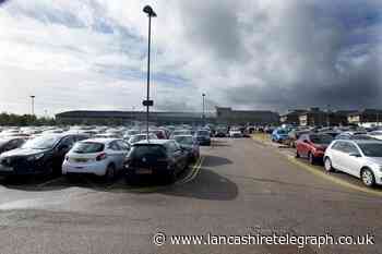 Royal Blackburn Hospital: Four injured in car park crash