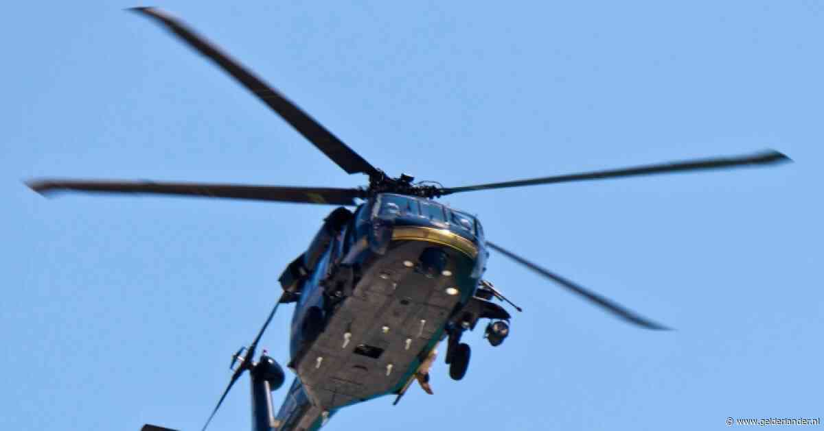 Wat doet die helikopter boven Arnhem, Huissen en Zevenaar?