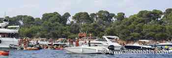 Une fête rassemble une cinquantaine de bateaux entre les îles de Lérins à Cannes
