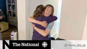 After months apart because of COVID-19, watch the moment 2 friends reunite