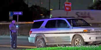 Young boys steer car off road after dad killed while driving