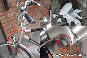 Dealer verstopt cocaïne in fiets
