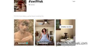 TikTok Welcomes Taylor Swift