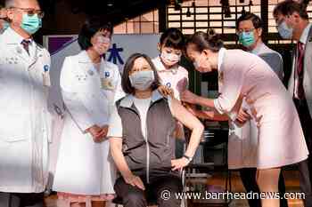 Taiwan's president receives domestically developed vaccine - Barrhead News