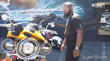 Motorcycle designer draws inspiration from his favorite sneakers