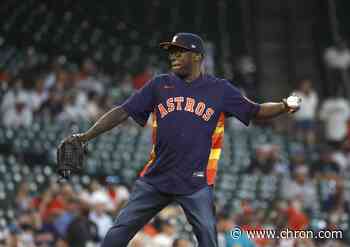 Houston rap royalty Scarface throws out first pitch at Astros game - Chron