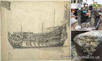 Divers are making a digital map of 17th century warship 'The London'