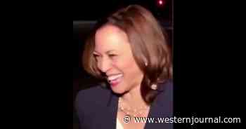 Watch: Kamala Harris Bursts Into Ghoulish Laughter When Asked About Deadly Afghanistan Disaster