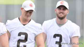 Browns K Parkey (quad) lands on injured reserve