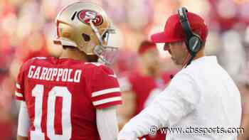 Kyle Shanahan provides update on 49ers quarterback battle between Trey Lance and Jimmy Garoppolo