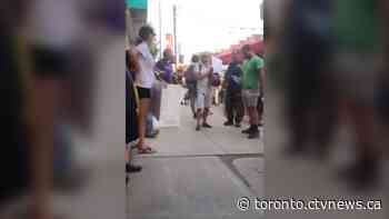 Toronto restaurateur fed up with anti-vaccine protesters who keep screaming at guests and staff