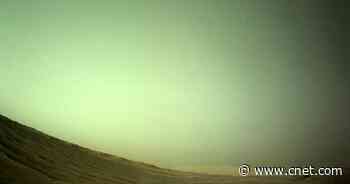 Try to spot dainty Mars moon Deimos in this wondrous NASA rover shot     - CNET