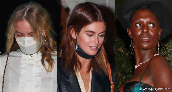 Margot Robbie, Kaia Gerber, & Jodie Turner-Smith Attend Rami Malek's 'No Time to Die' Screening!