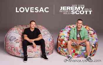 Lovesac Announces Collaboration with Fashion Designer, Jeremy Scott, to Create a Highly Exclusive Sac Cover Inspired by Scott's Upbringing - Yahoo Finance