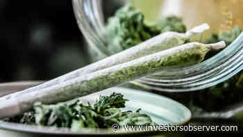 Cannabis Watch: Aurora Cannabis Inc (ACB) Is 5.09% Higher Monday - InvestorsObserver