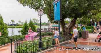 Princess Aurora at the France Pavilion - August 23 2021 - wdwmagic.com