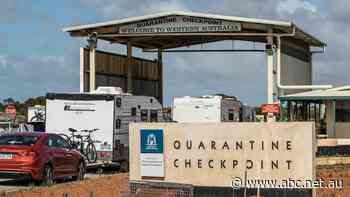 Woman towing caravan 'charges through COVID checkpoint, rams police'