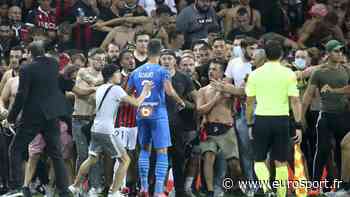 Ligue 1 - Incidents Nice-OM : L'OM n'a "aucun regret" concernant la non-reprise du match - Eurosport FR