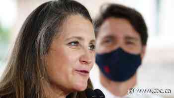 Twitter adds 'manipulated' warning label to tweet from Liberal candidate Chrystia Freeland
