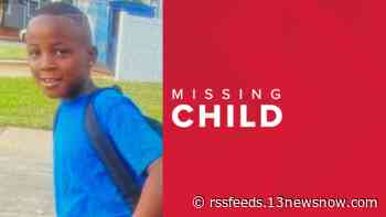 Police search for missing child in Elizabeth City