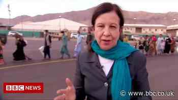 Afghanistan: The BBC's Lyse Doucet reports from Kabul airport