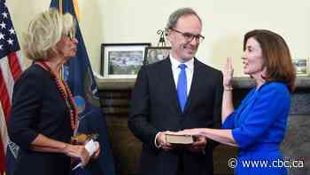 Kathy Hochul becomes New York's first female governor