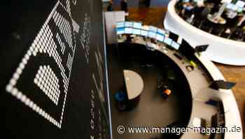 Börse: Dax mit Gewinnen, Bitcoin fällt unter 50.000 US-Dollar