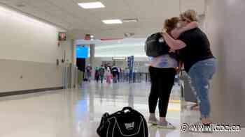 Watch 2 partners meet IRL for the 1st time after months-long wait due to COVID-19 restrictions