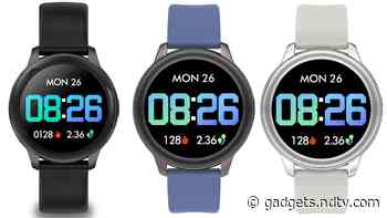 Timex Fit 2.0 Smartwatch With Bluetooth Calling, 7-Day Battery Life Launched in India