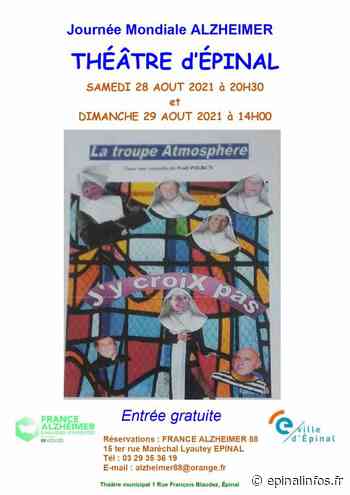 Théâtre à l'occasion de la Journée Mondiale Alzheimer - Epinal infos - Epinal Infos