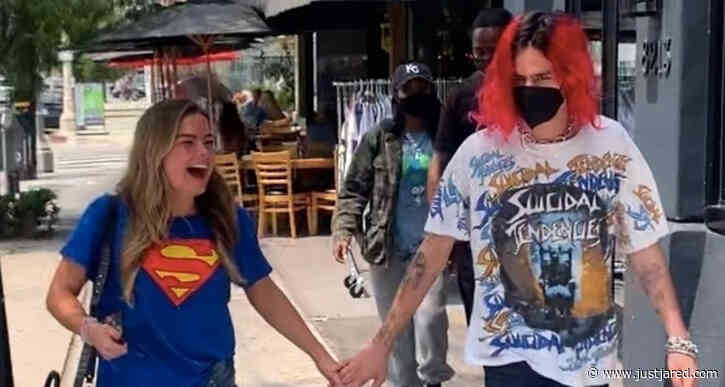 Addison Rae & Boyfriend Omer Fedi Hold Hands on Lunch Date in WeHo