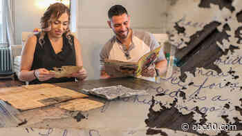 Couple discovers '60s-era time capsule during home repair