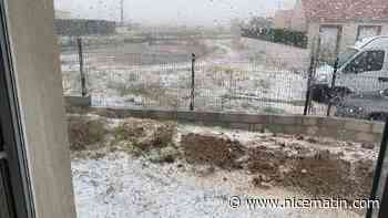 Les images impressionnantes de l'orage de grêle qui s'est abattu mardi sur le Var