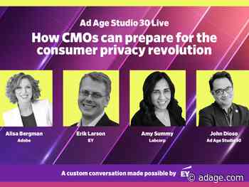 Watch live on Sep. 7 at 2:30 p.m. EDT: How CMOs can prepare for the consumer privacy revolution