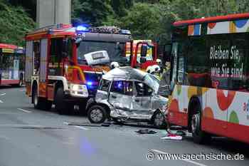 Autofahrerin bei Unfall in Dresden schwer verletzt - Sächsische.de