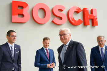 Steinmeier besucht Bosch-Halbleiterwerk in Dresden - Sächsische.de