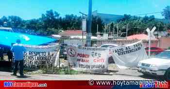 CNTE vuelve bloquear vías del tren en Michoacán; duraron libres solo 48 horas - Hoy Tamaulipas