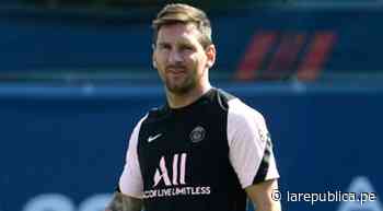 Lionel Messi listo para su debut con PSG tras pasar días libres en Barcelona - La República Perú