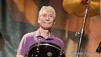 Charlie Watts, longtime drummer for the Rolling Stones, dies at 80