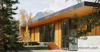 CLB architects' 'riverbend' brings contemporary architecture to the tetons - Designboom