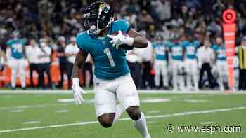Source: Jaguars RB Etienne likely out for season